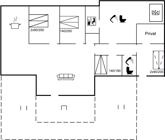 Vorschaubild von Ferienhaus TR55 in Blokhus - Nordjütland