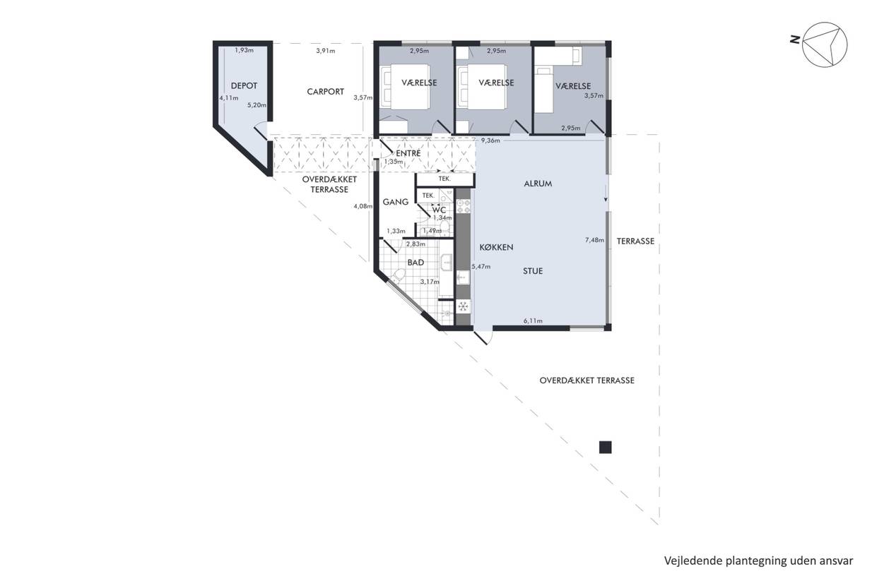 Vorschaubild von Ferienhaus TR97 in Egsmark - Ebeltoft - Ostjütland