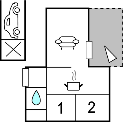 Vorschaubild von Ferienhaus TS46 in Kvie Sø - Westjütland