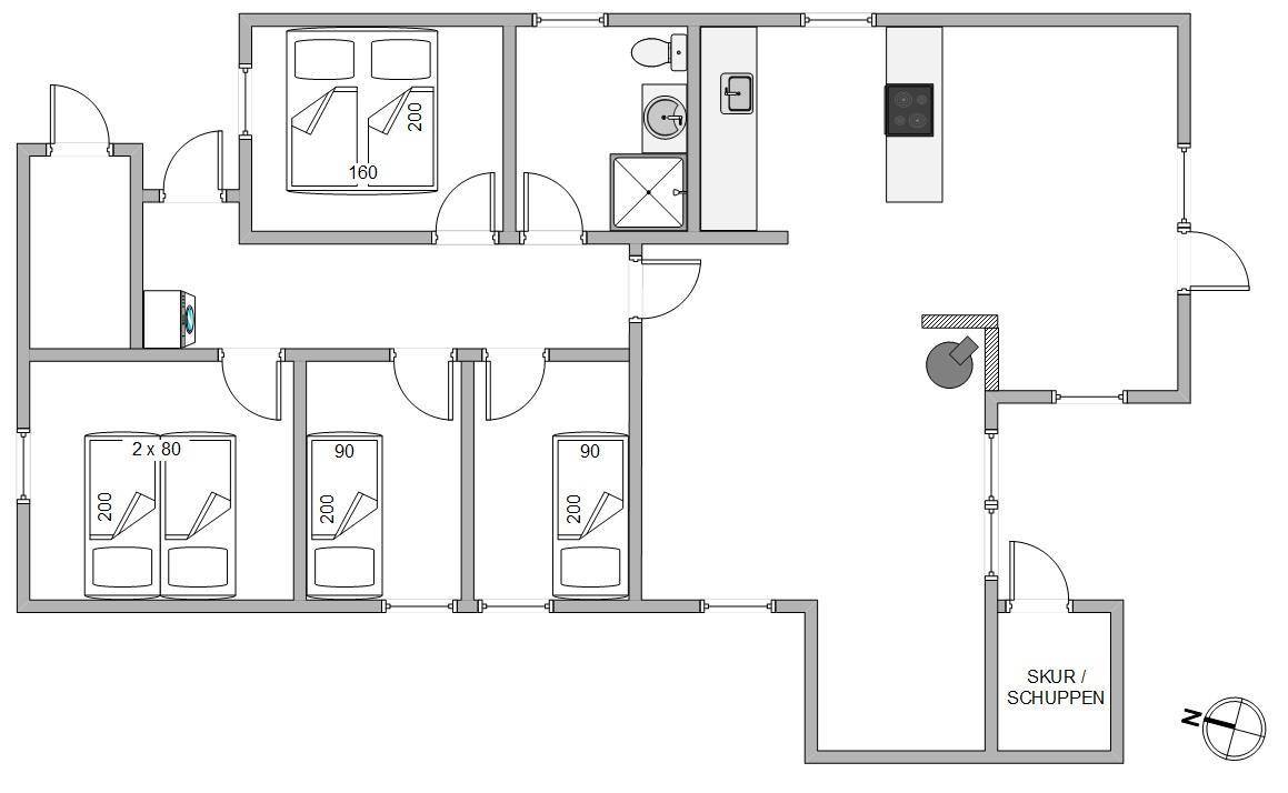 Vorschaubild von Ferienhaus TS63 in Bjerregård - Westjütland