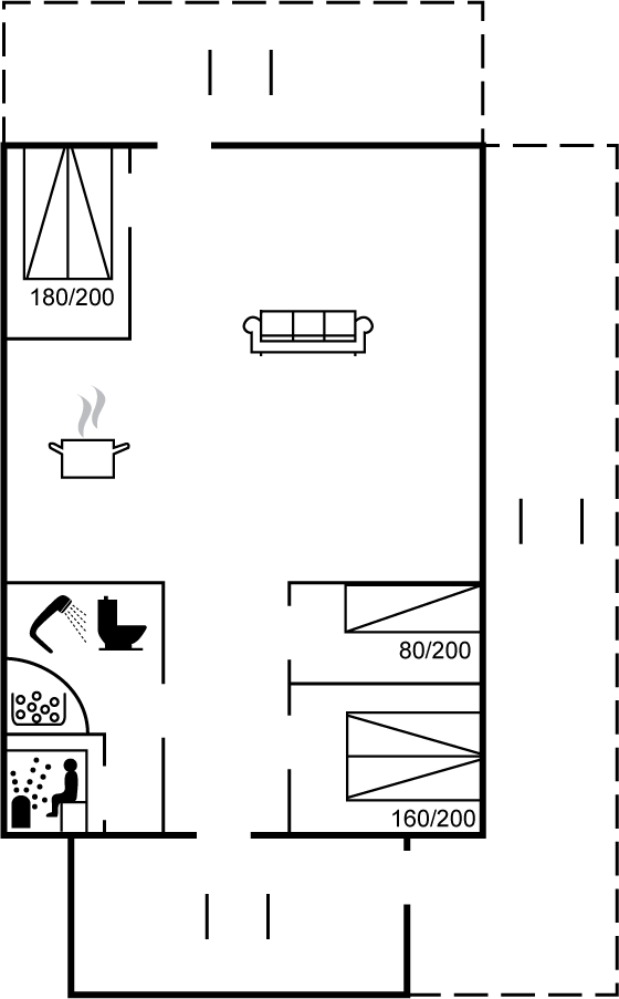 Vorschaubild von Ferienhaus TU45 in Vrist - Vejlby Klit - Westjütland