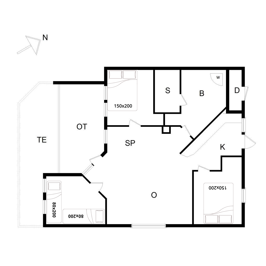 Vorschaubild von Ferienhaus TV82 in Jegum - Westjütland