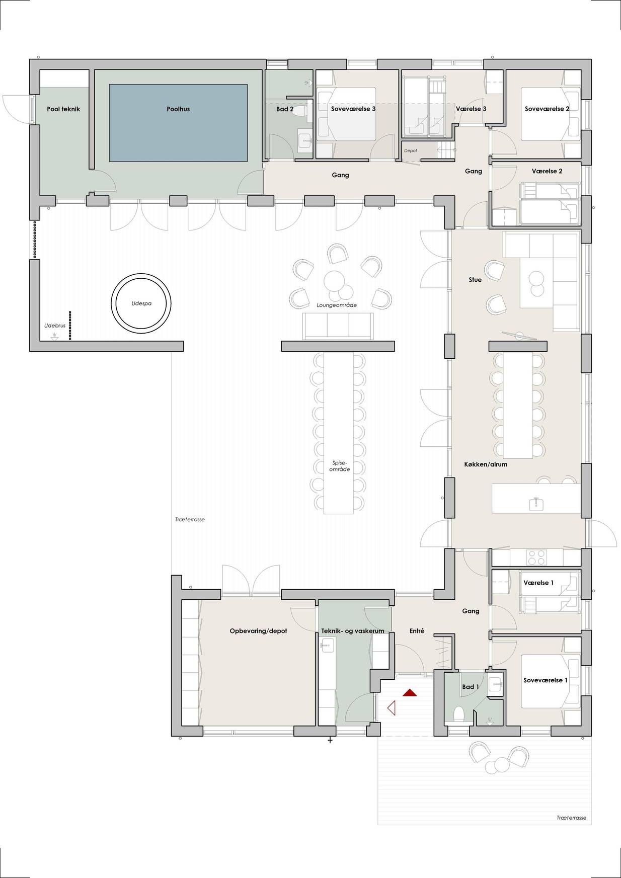 Vorschaubild von Ferienhaus TW96 in Søndervig - Westjütland
