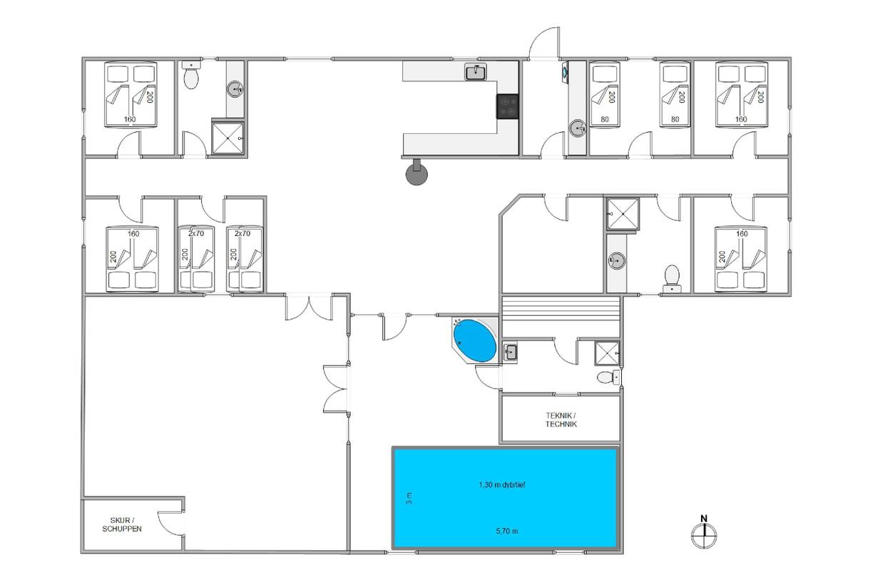 Vorschaubild von Ferienhaus TX84 in Fjand - Westjütland