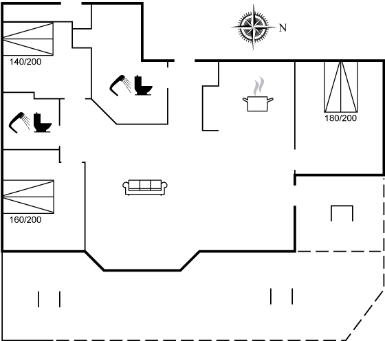 Vorschaubild von Ferienhaus TY26 in Blokhus - Nordjütland