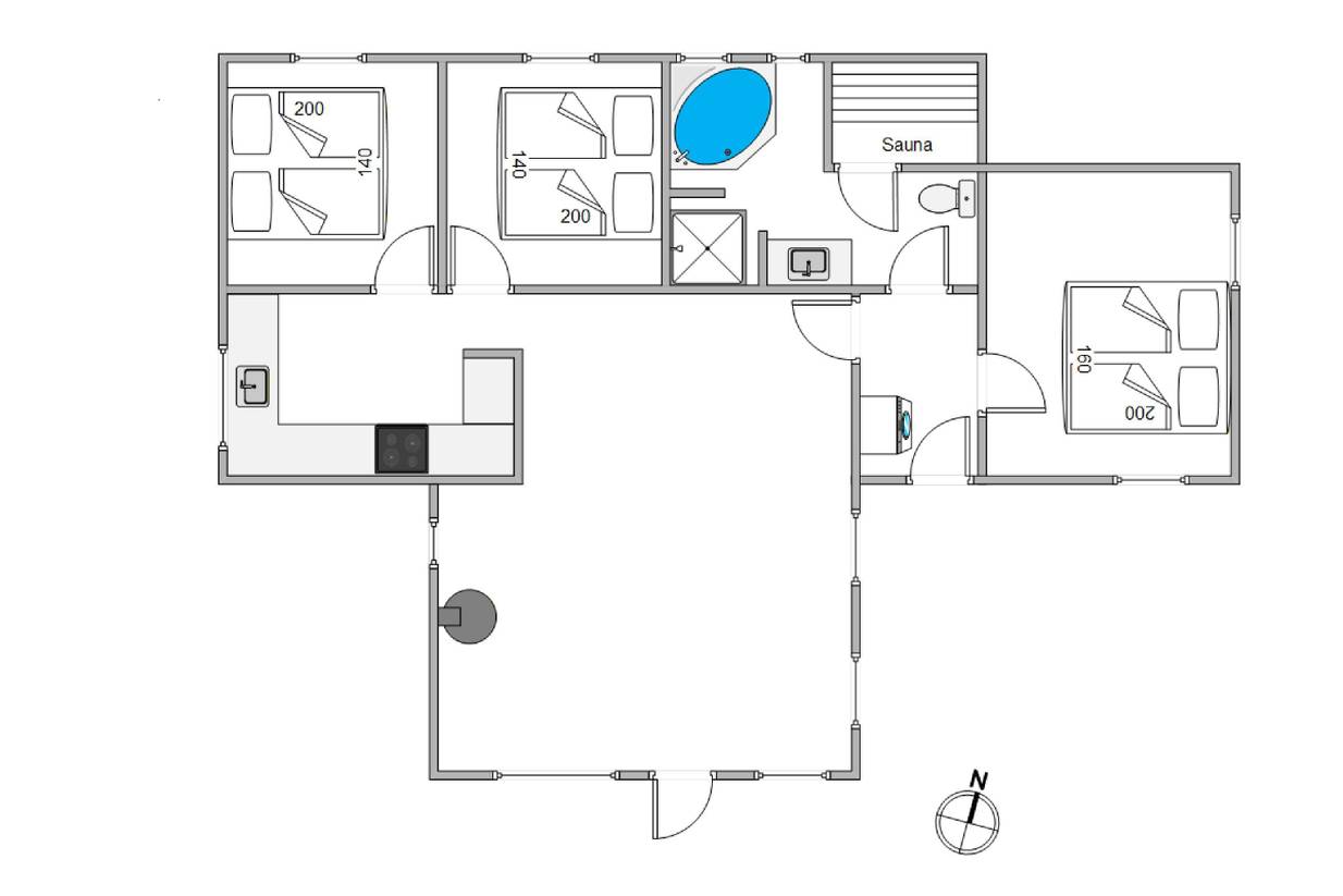 Vorschaubild von Ferienhaus TZ36 in Blåvand - Westjütland