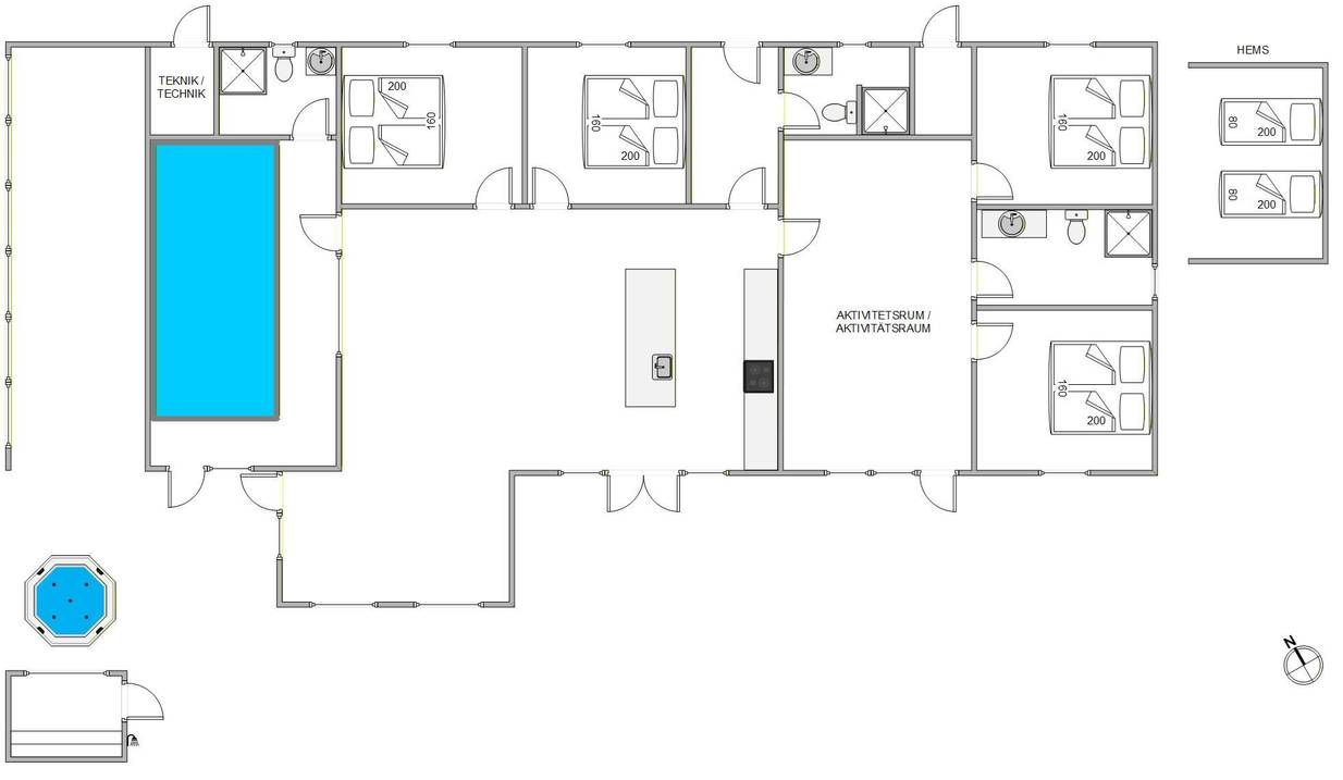 Vorschaubild von Ferienhaus UA34 in Bjerregård - Westjütland