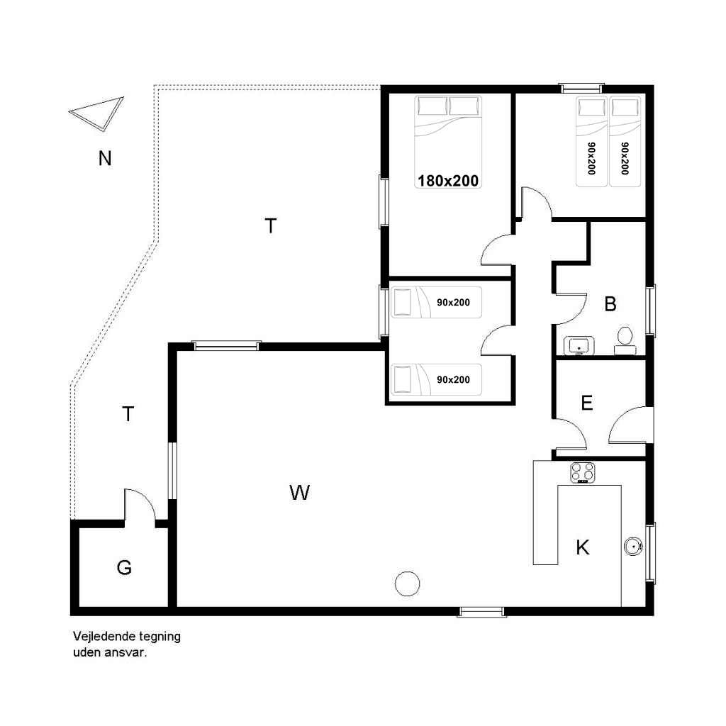 Vorschaubild von Ferienhaus UC28 in Henne Strand - Westjütland