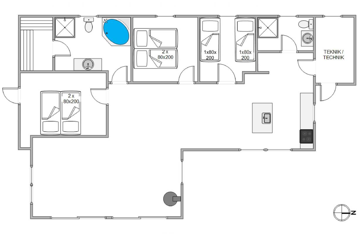 Vorschaubild von Ferienhaus UC62 in Søndervig - Westjütland