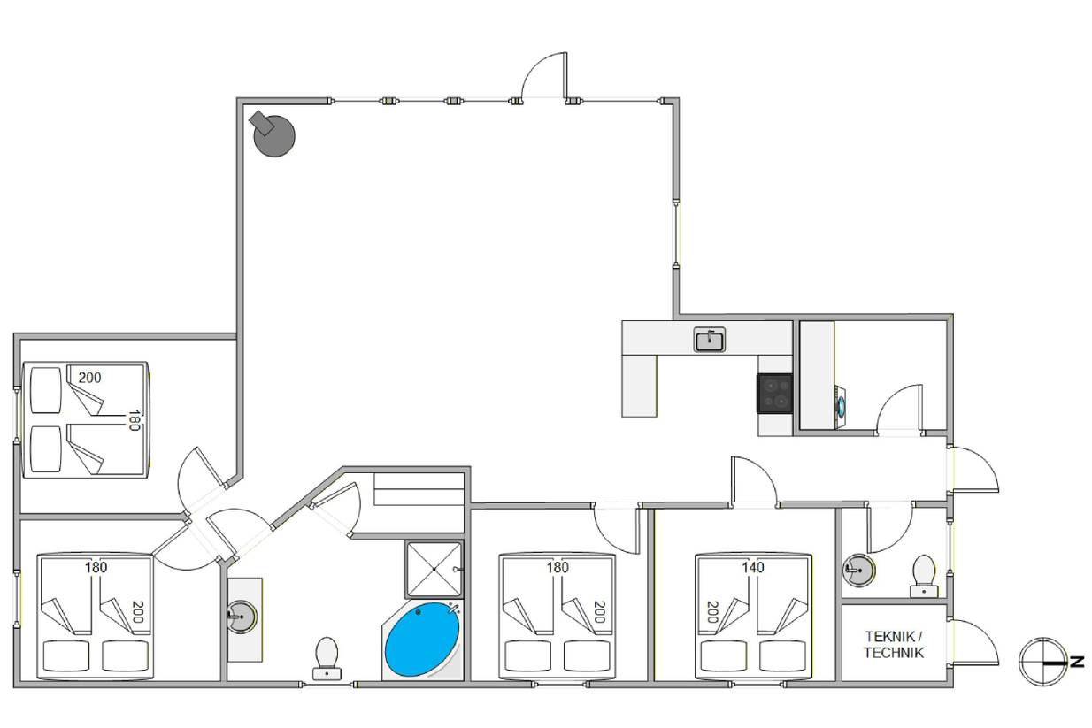 Vorschaubild von Ferienhaus UE26 in Jegum - Westjütland