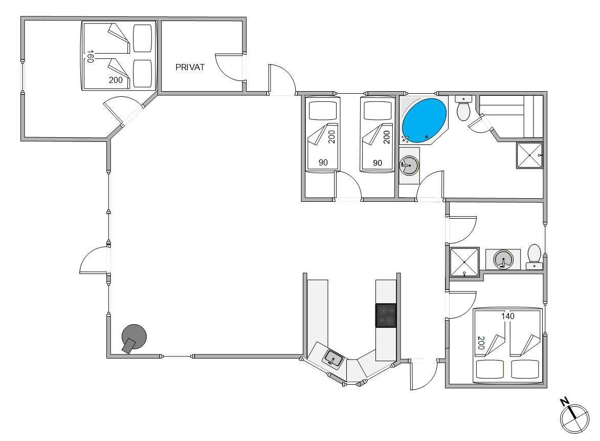 Vorschaubild von Ferienhaus UE39 in Bork Havn - Westjütland
