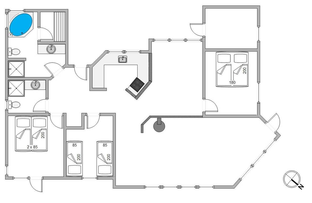 Vorschaubild von Ferienhaus UF43 in Bjerregård - Westjütland