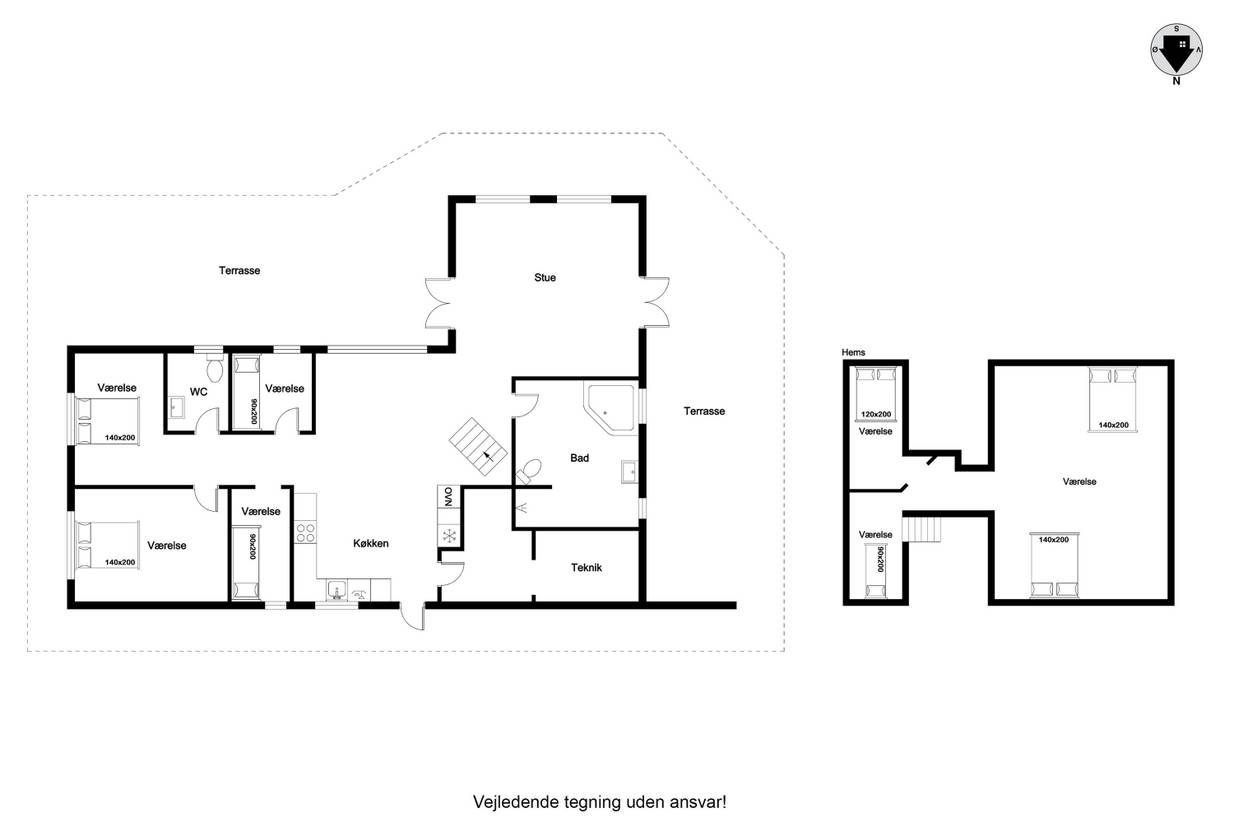 Vorschaubild von Ferienhaus UG29 in Lild - Thy/Limfjord