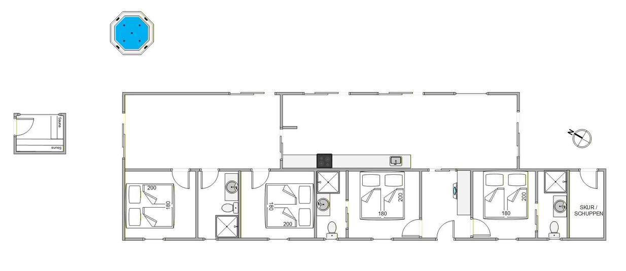 Vorschaubild von Ferienhaus UG79 in Mosevrå - Blåvand - Westjütland