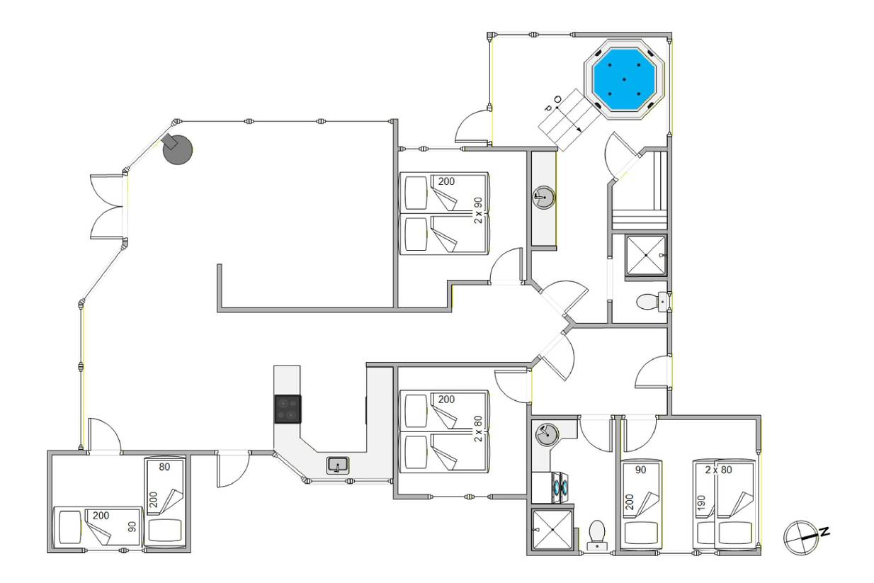 Vorschaubild von Ferienhaus UH02 in Houvig - Søndervig - Westjütland