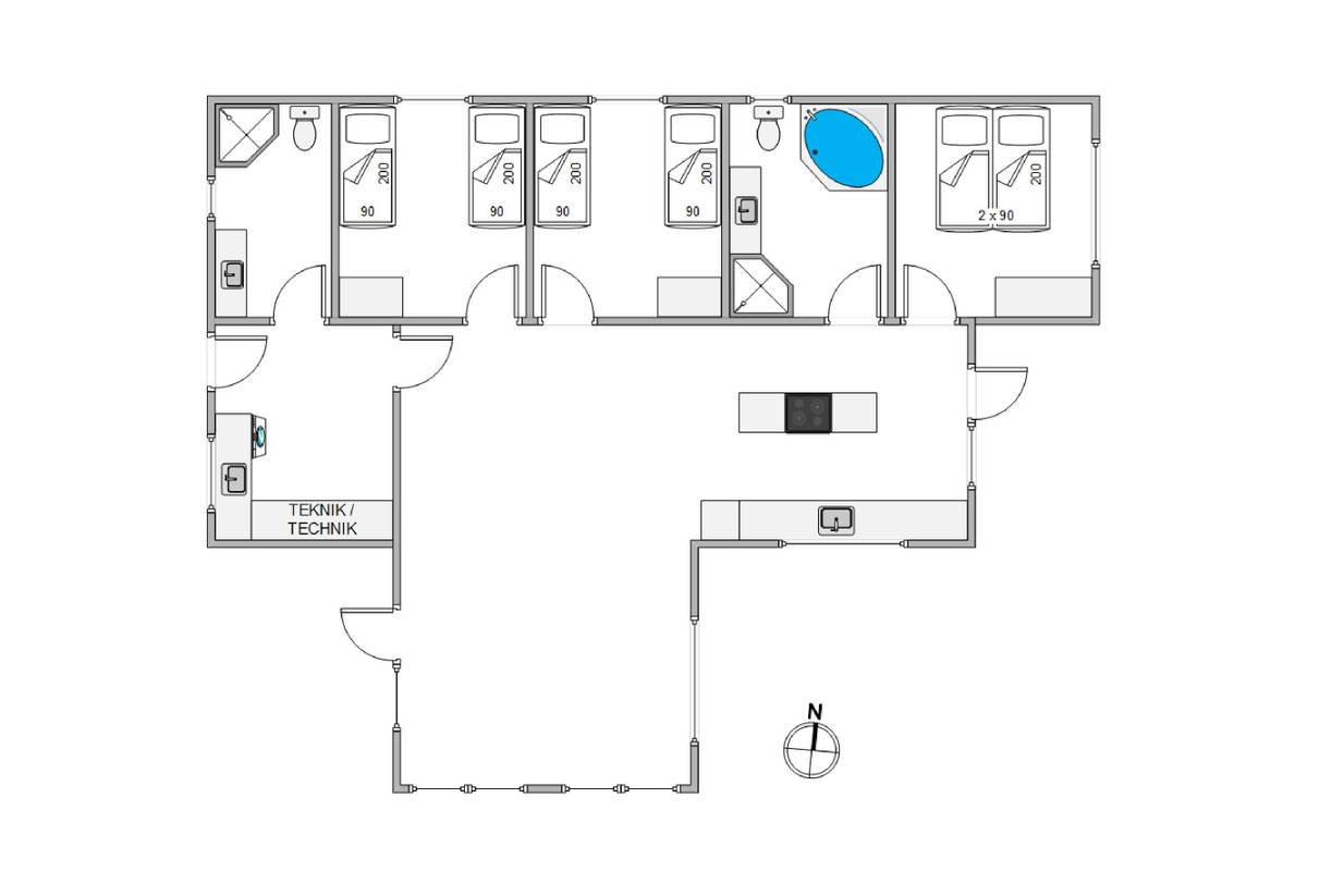 Vorschaubild von Ferienhaus UH08 in Blåvand - Westjütland