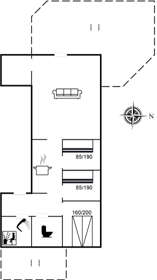 Vorschaubild von Ferienhaus UH74 in Bønnerup - Ostjütland