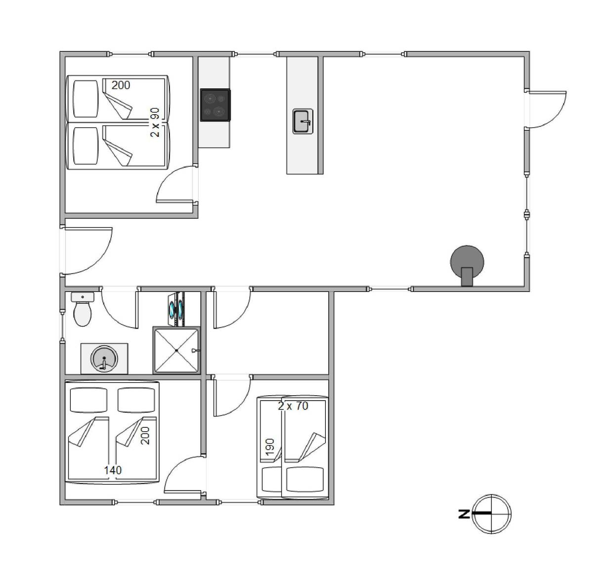 Vorschaubild von Ferienhaus UI75 in Houstrup - Westjütland