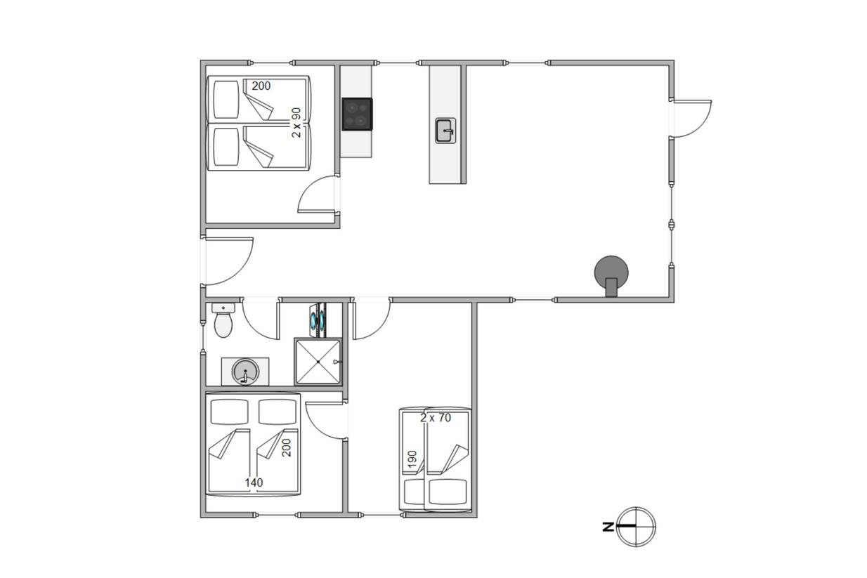 Vorschaubild von Ferienhaus UI75 in Houstrup - Westjütland