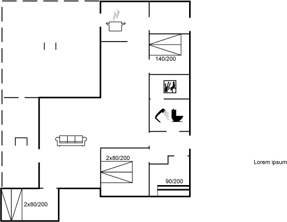 Vorschaubild von Ferienhaus UI82 in Dueodde - Bornholm