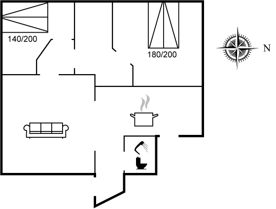 Vorschaubild von Ferienhaus UI85 in Aalborg - Thy/Limfjord