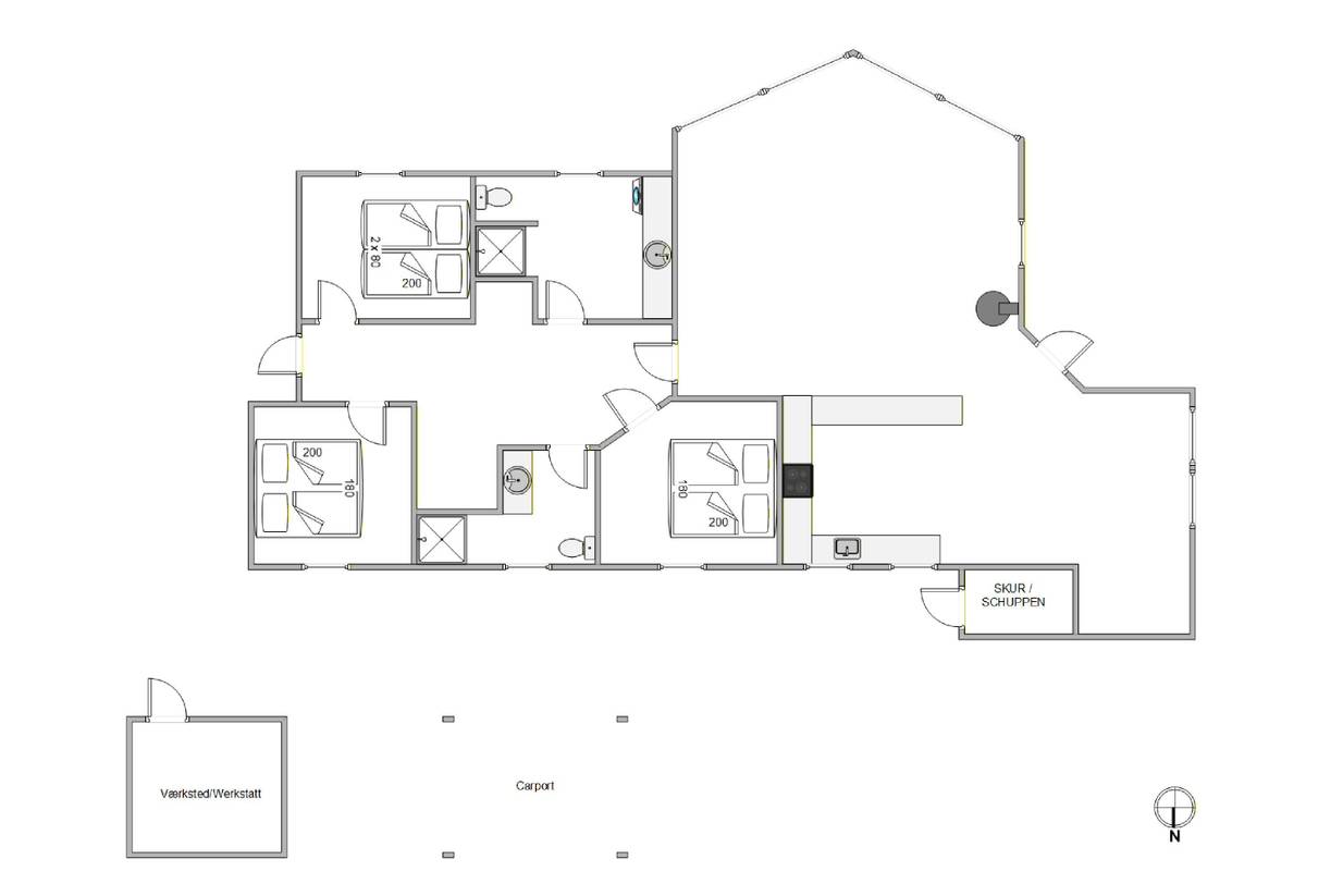 Vorschaubild von Ferienhaus UK13 in Bork Havn - Westjütland