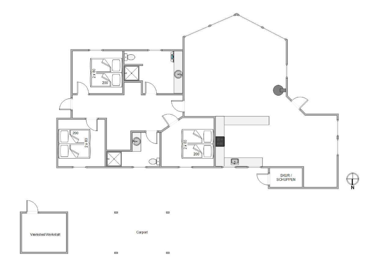 Vorschaubild von Ferienhaus UK13 in Bork Havn - Westjütland