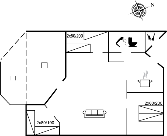Vorschaubild von Ferienhaus UK29 in Begtrup Vig - Mols - Ostjütland