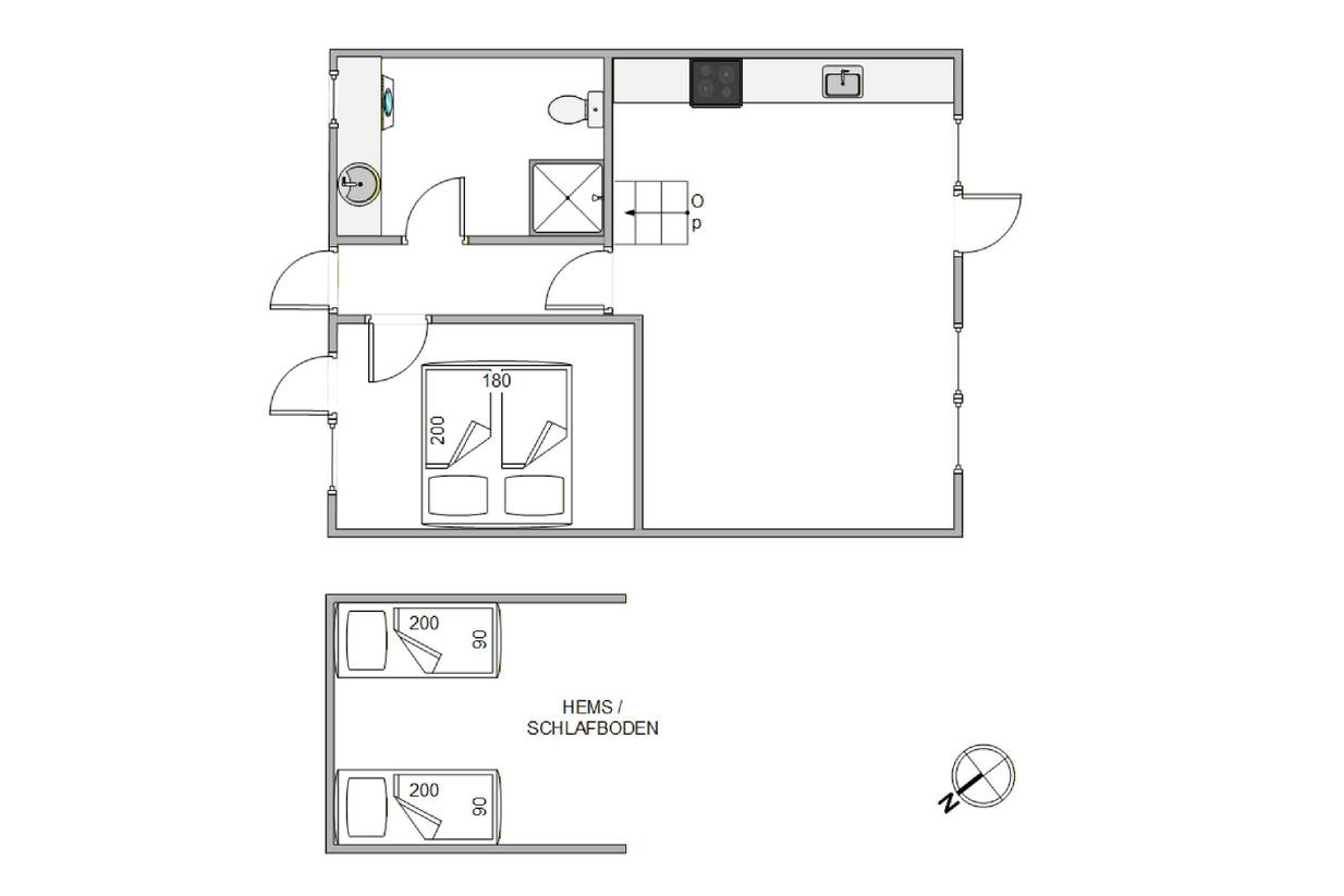 Vorschaubild von Ferienhaus UL55 in Hvide Sande - Westjütland