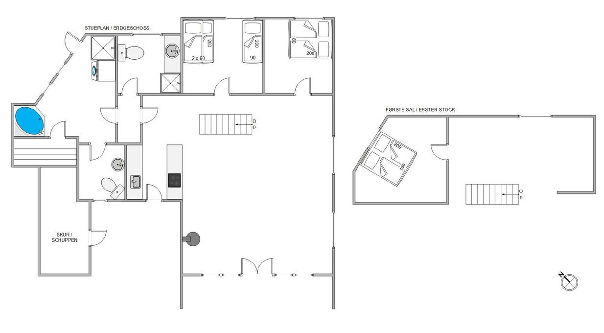 Vorschaubild von Ferienhaus UL87 in Sønderstrand - Rømø