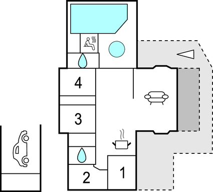 Vorschaubild von Ferienhaus UM57 in Kromose - Rømø
