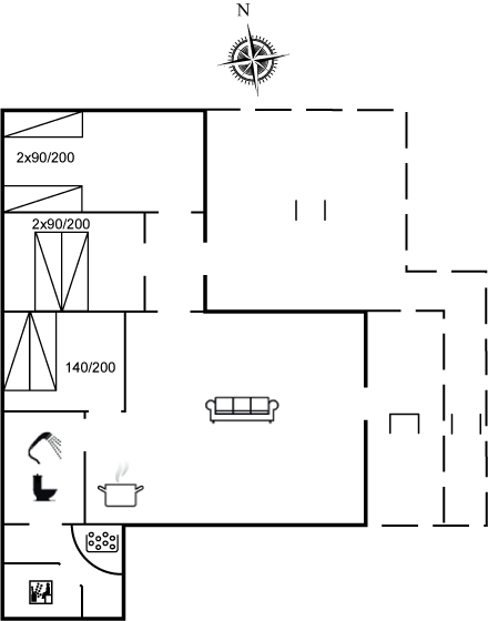 Vorschaubild von Ferienhaus UO32 in Årgab - Westjütland