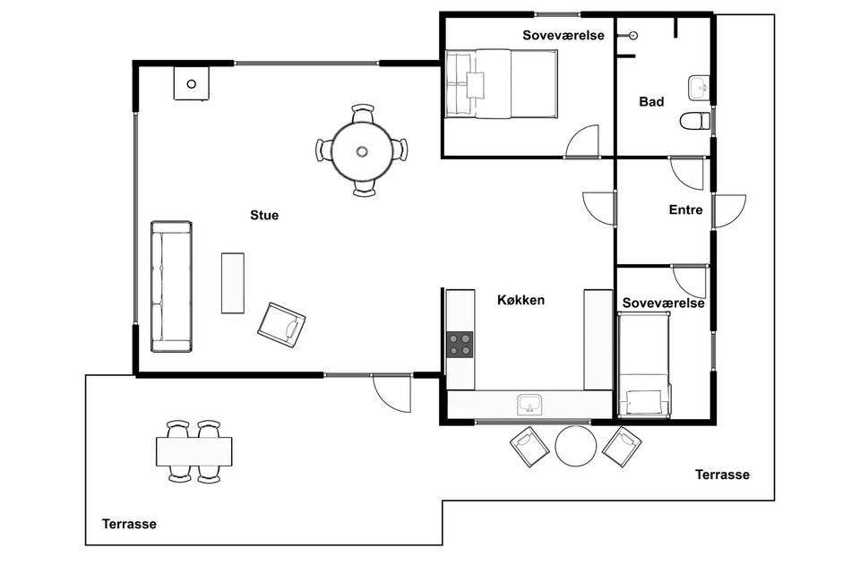 Vorschaubild von Ferienhaus UO37 in Ho - Blåvand - Westjütland