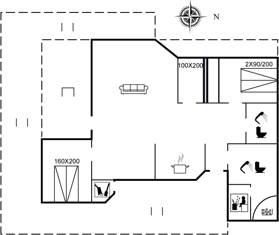 Vorschaubild von Ferienhaus UO56 in Grønhøj - Løkken - Nordjütland