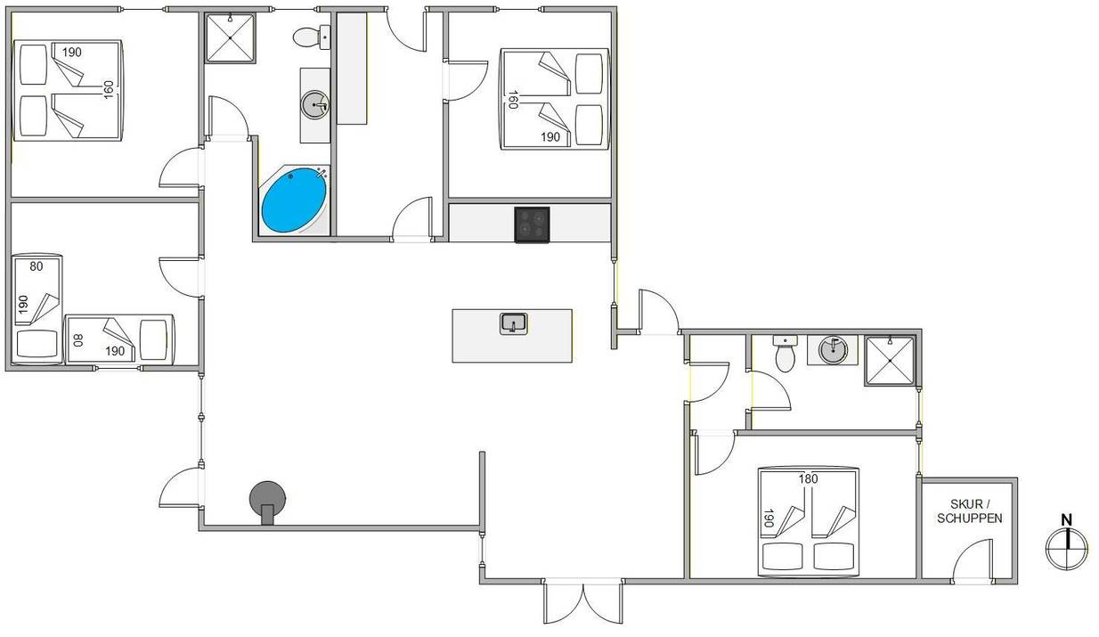 Vorschaubild von Ferienhaus UP08 in Bjerregård - Westjütland