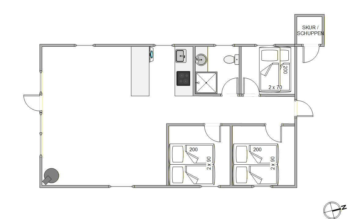 Vorschaubild von Ferienhaus UP98 in Sønderho - Fanø