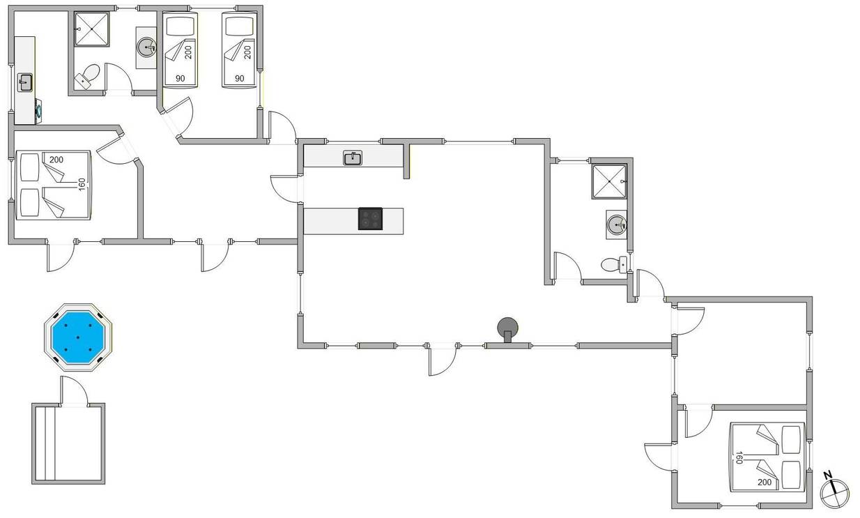 Vorschaubild von Ferienhaus UQ14 in Bjerregård - Westjütland