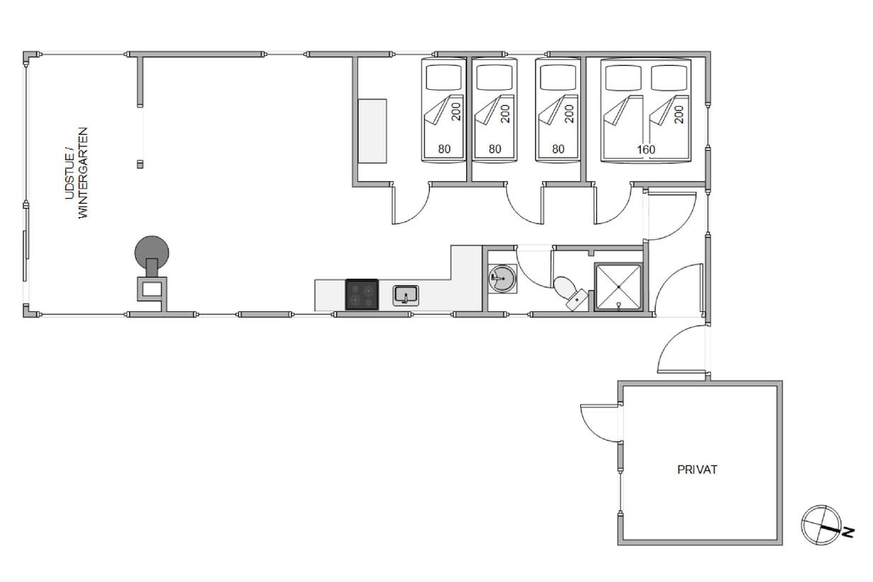 Vorschaubild von Ferienhaus UQ46 in Søndervig - Westjütland