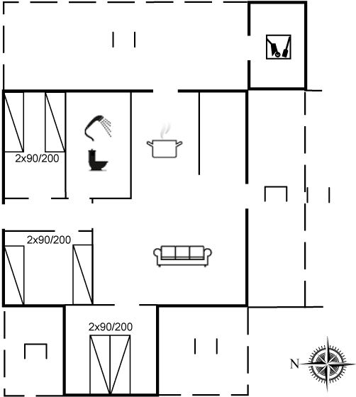 Vorschaubild von Ferienhaus UR52 in Bjerregård - Westjütland