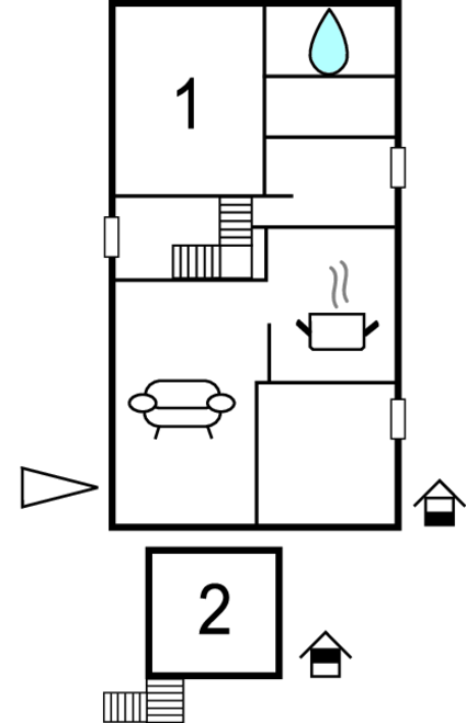 Vorschaubild von Ferienhaus UR96 auf Bukkemose - Langeland