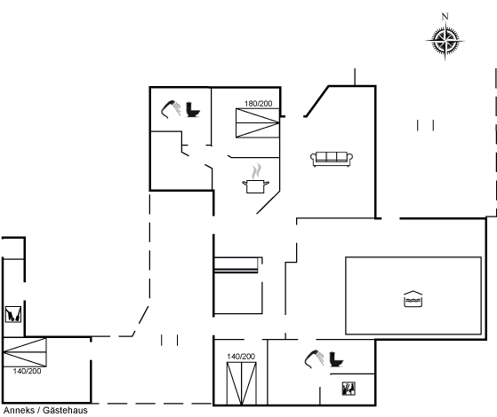 Vorschaubild von Ferienhaus US13 in Bratten - Nordjütland Ost