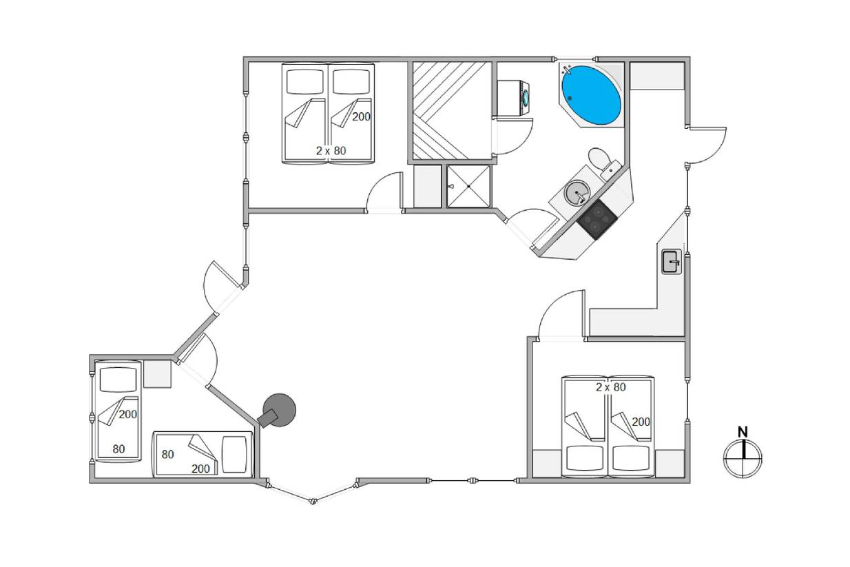 Vorschaubild von Ferienhaus US76 in Årgab - Westjütland
