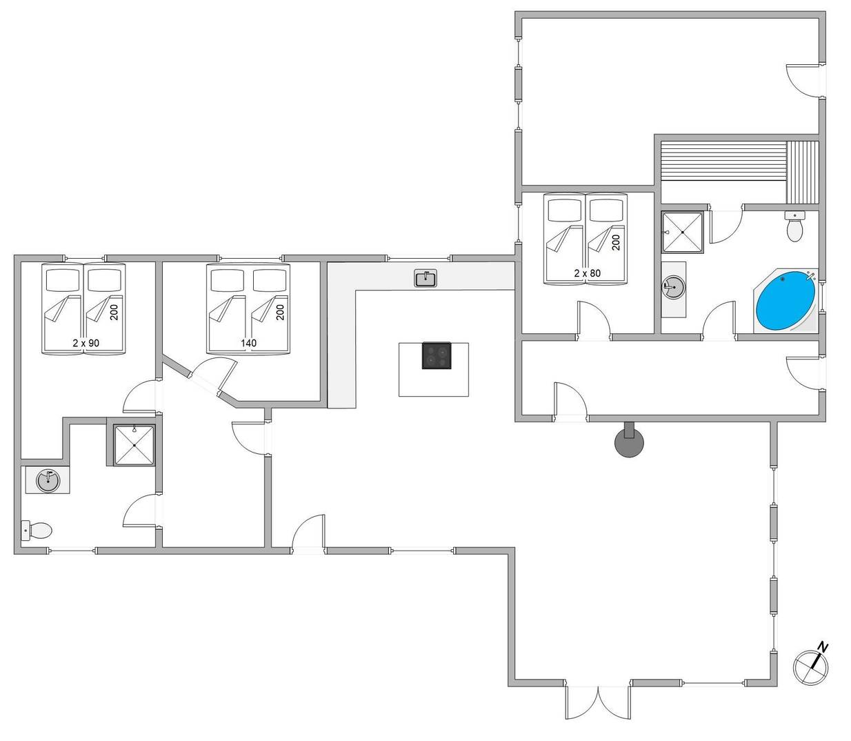 Vorschaubild von Ferienhaus UU44 in Bjerregård - Westjütland