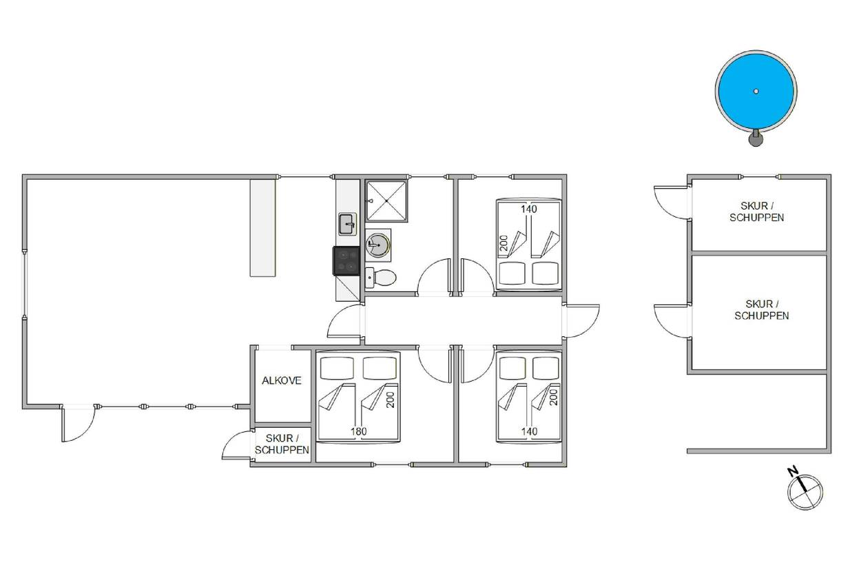 Vorschaubild von Ferienhaus UU72 in Lodbjerg Hede - Søndervig - Westjütland