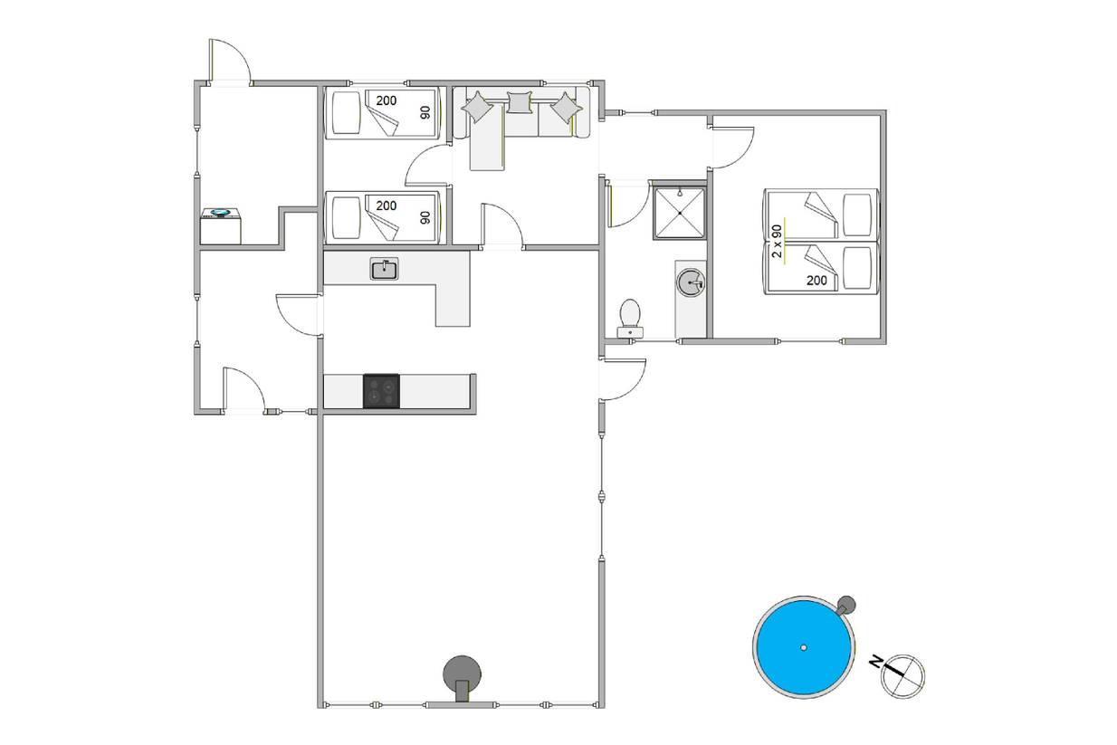 Vorschaubild von Ferienhaus UU88 in Søndervig - Westjütland