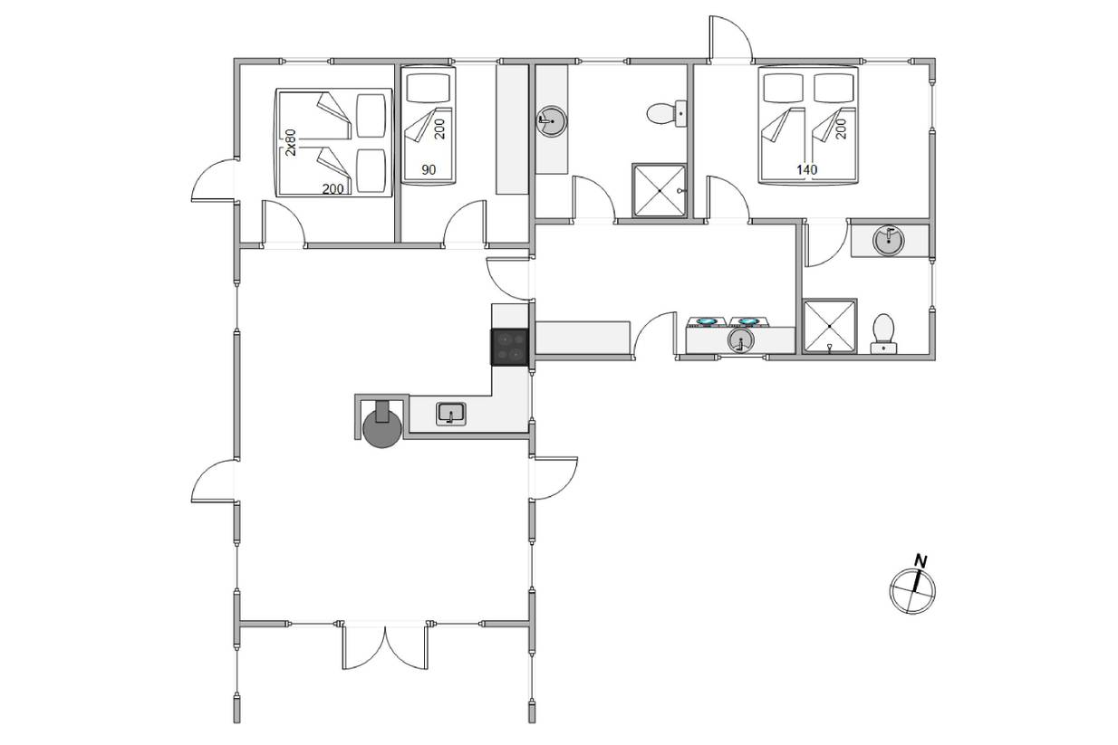 Vorschaubild von Ferienhaus UW77 in Søndervig - Westjütland