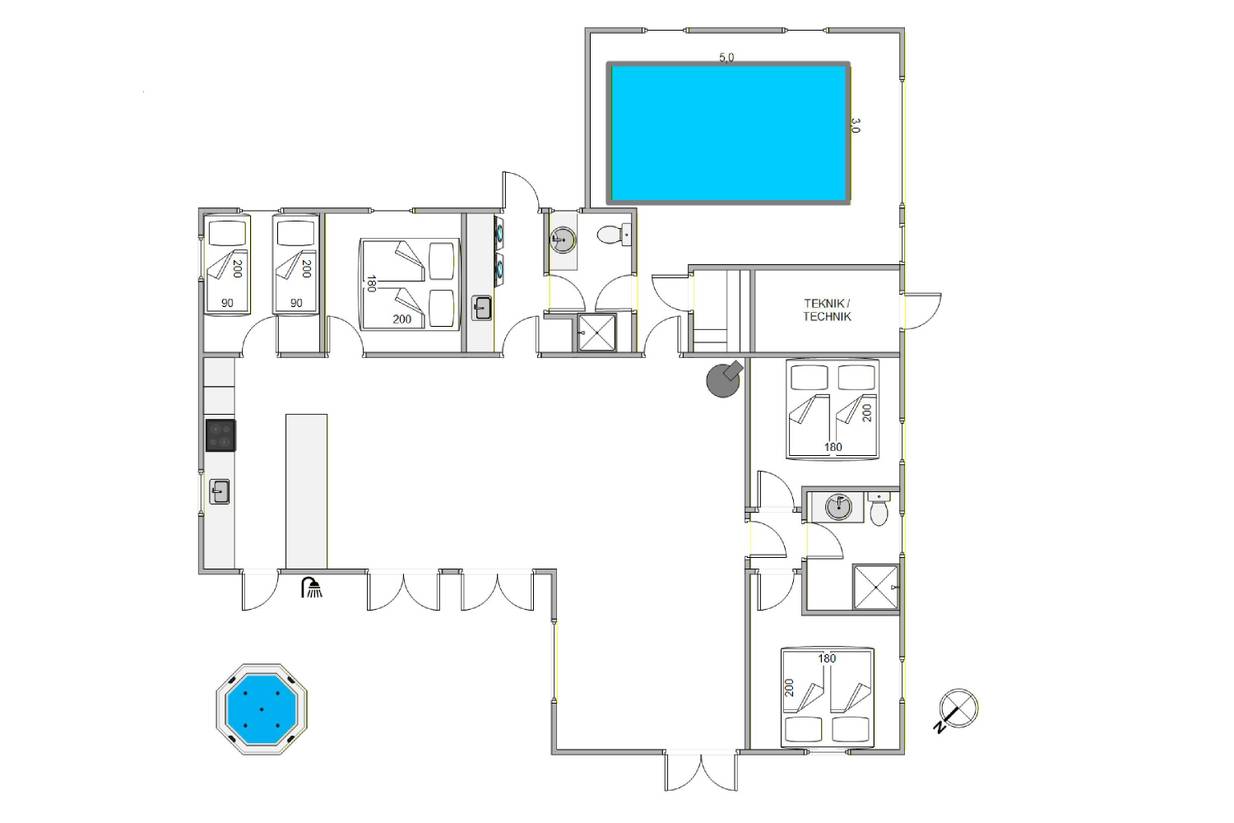 Vorschaubild von Ferienhaus UX49 in Blåvand - Westjütland