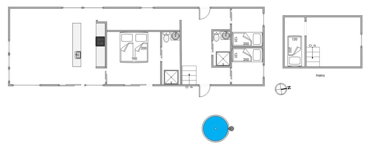 Vorschaubild von Ferienhaus UY18 in Mosevrå - Blåvand - Westjütland