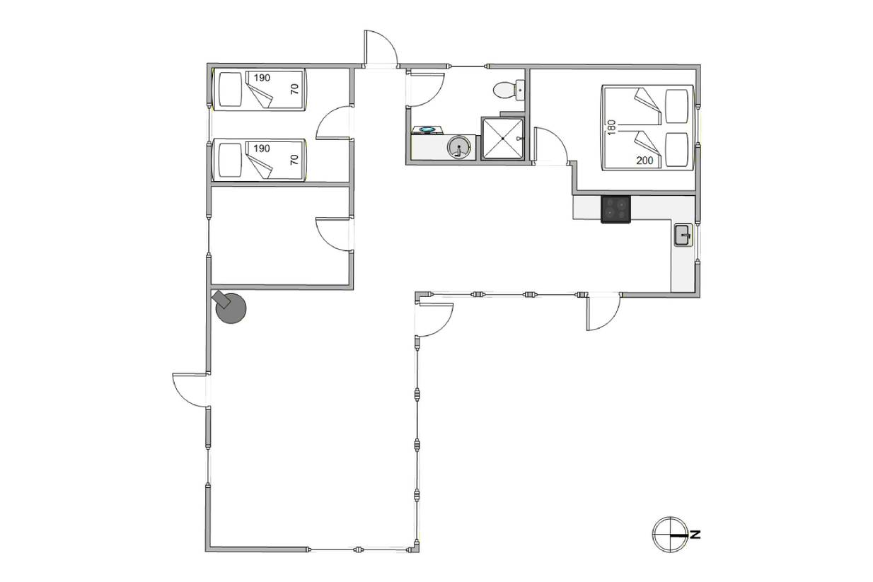 Vorschaubild von Ferienhaus UY20 in Søndervig - Westjütland