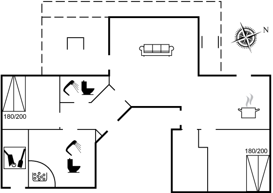 Vorschaubild von Ferienhaus UY55 in Lønstrup - Nordjütland